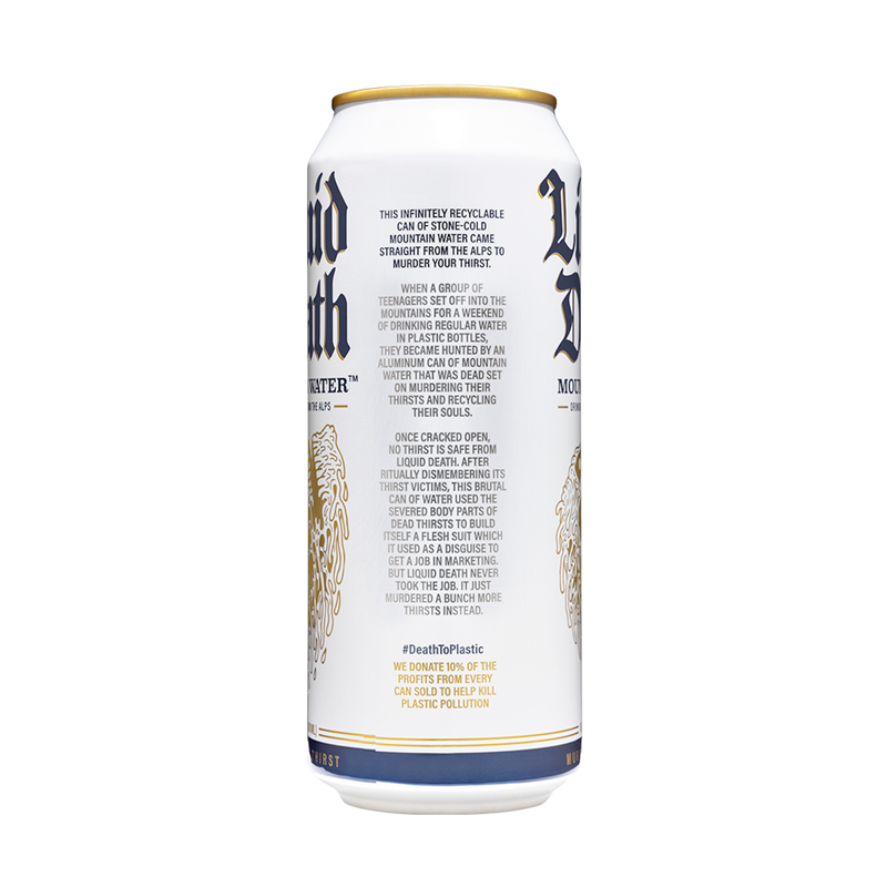 Liquid Death Mountain Water  (16.9 OZ)