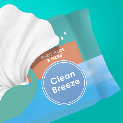 Pampers Baby Wipes Multi-Use Clean Breeze 3X Pop-Top 168ct