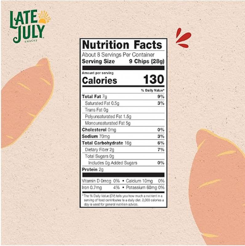 Late July® Snacks Multigrain Sweet Potato Tortilla Chips 7.5oz