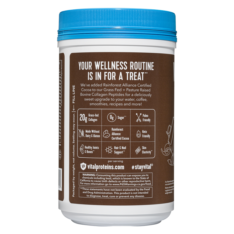 Vital Proteins Chocolate Collagen Peptides 13.5oz