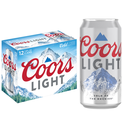 Coors Light 12pk 12oz Can 4.2% ABV