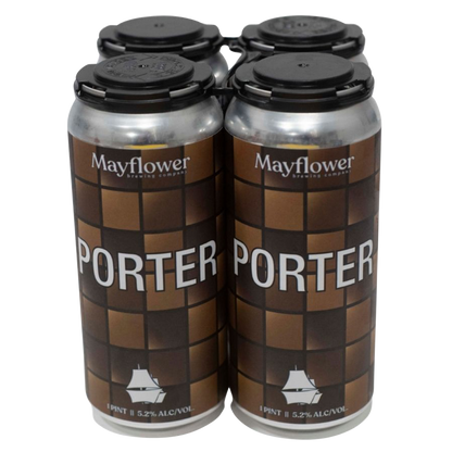 Mayflower Porter 4pk 16oz Can 5.2% ABV