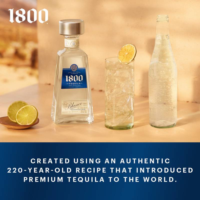 1800 Tequila Blanco 375ml 80 Proof 1800 BevMo 1800-tequila-blanco-375ml-80-proof-1800-bevmo