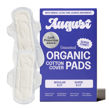 August Combo Regular & Super Pads, 16ct