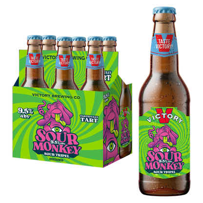 Victory Sour Monkey 6pk 12oz Btl 9.5% ABV