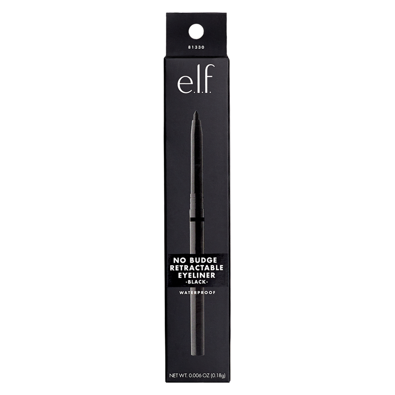 e.l.f. No Budge Retractable Eyeliner Black 0.006oz