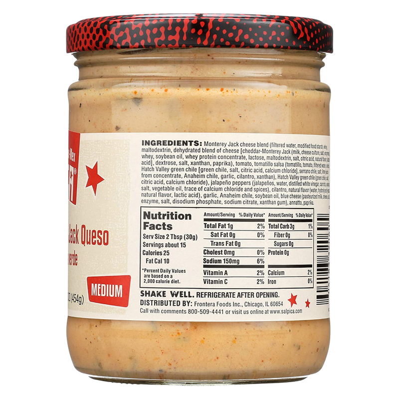 Frontera Foods Jalapeno Jack Queso Salsa 16oz
