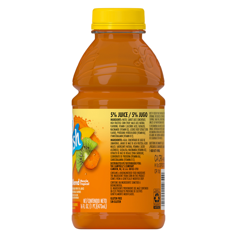 V8 Splash Tropical Blend Juice 16oz Btl
