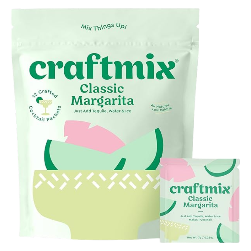 Craftmix Classic Margarita 6-Pack Cocktail Mixers, 1.48 oz