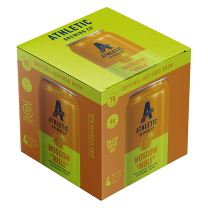 ATHLETIC MOSCOW MULE N/A 4pk Can