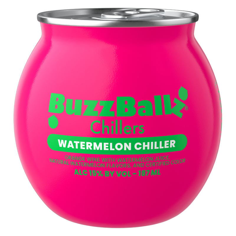 Buzzballz Chillers Watermelon 187ml 15% ABV
