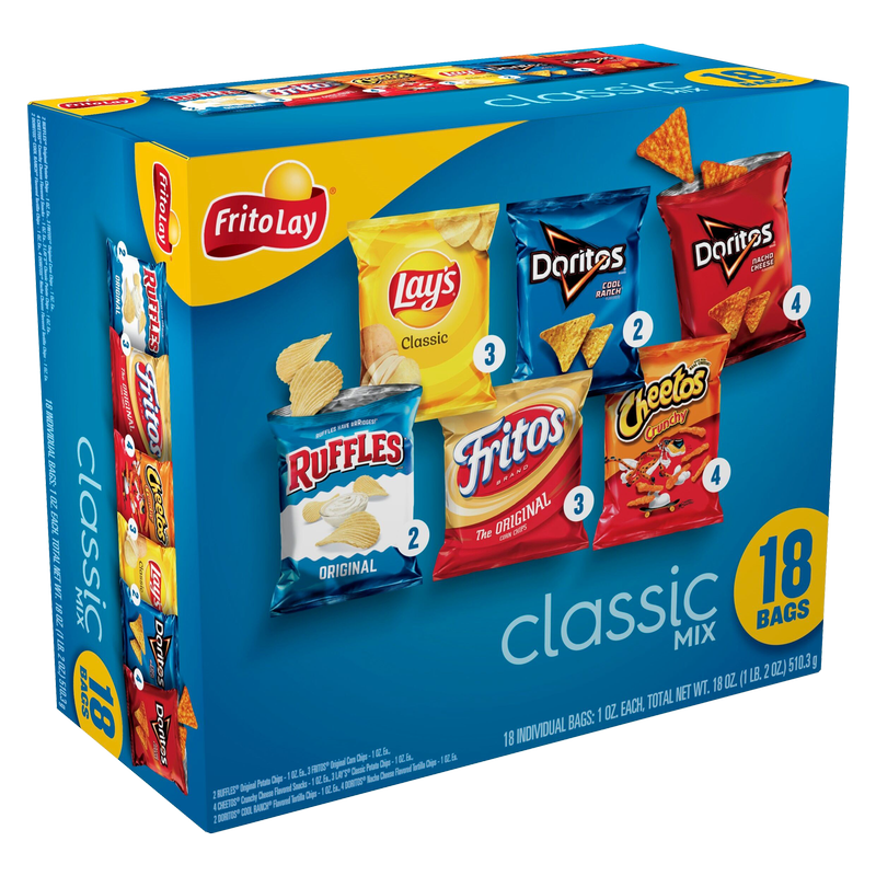 Frito Lay Classic Mix Multi Pack 18ct - Frito Lay – BevMo!