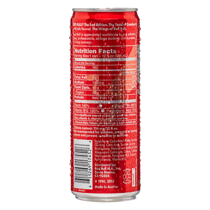 Red Bull Cranberry 12oz Can