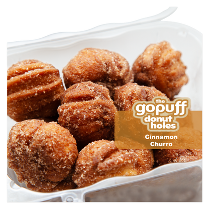 The Gopuff Donut Holes- Cinnamon Churro, 9oz