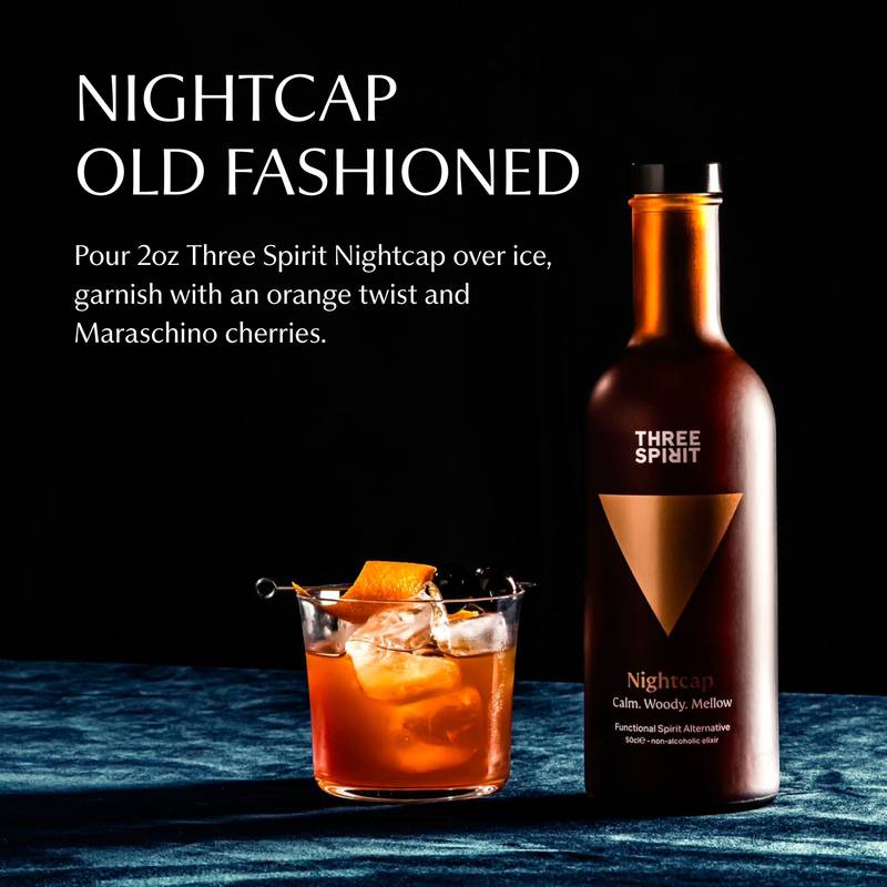 Three Spirit Nightcap Non-alcoholic Mocktail 16.9oz Btl