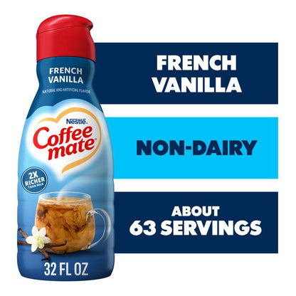 Coffee Mate French Vanilla Creamer 32oz Btl