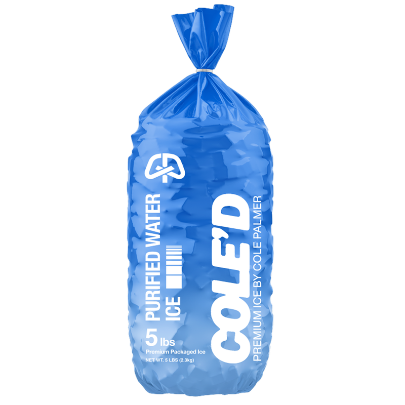 Traditional Ice Cubes 5lb Bag, COLE'D