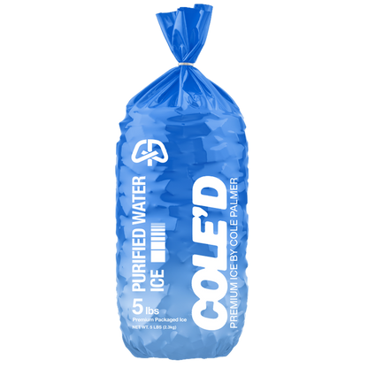 Traditional Ice Cubes 5lb Bag, COLE'D