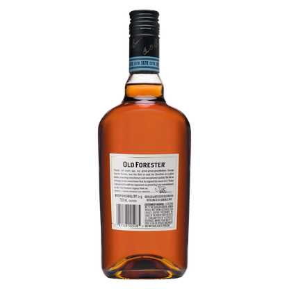 Old Forester 86 Proof Kentucky Straight Bourbon Whisky, 750 mL Bottle, 86 Proof