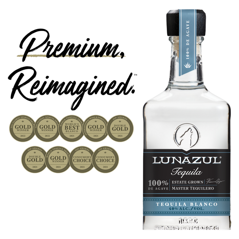 Lunazul Blanco Tequila 750ml (80 Proof)