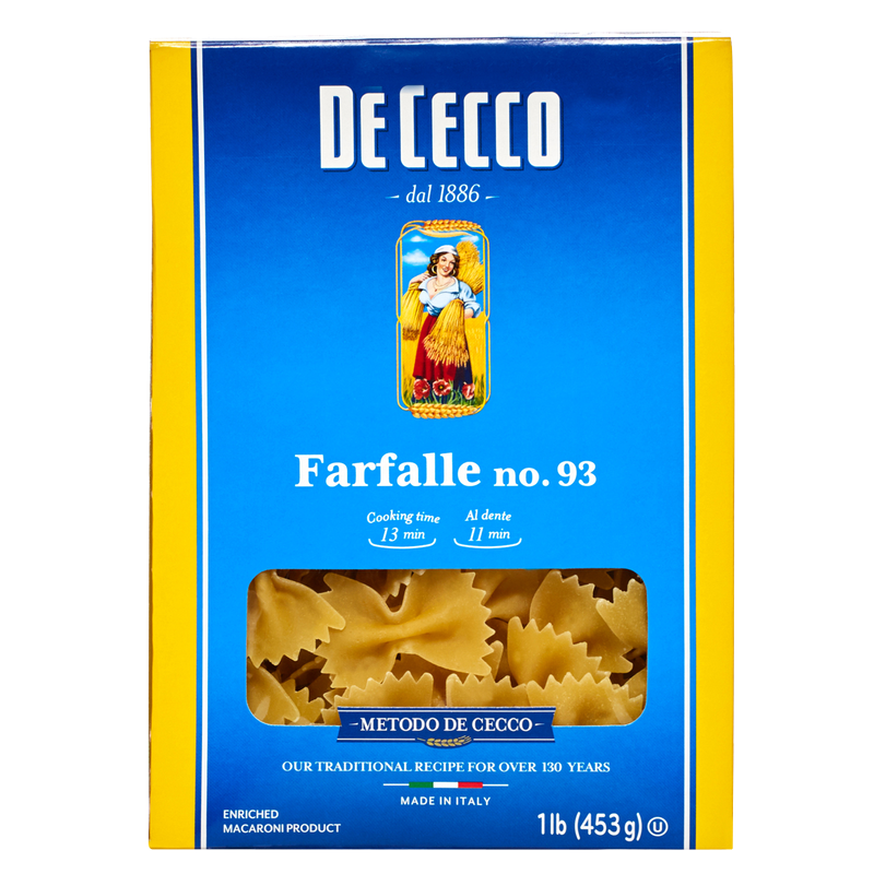 De Cecco Farfalle Pasta 1lb