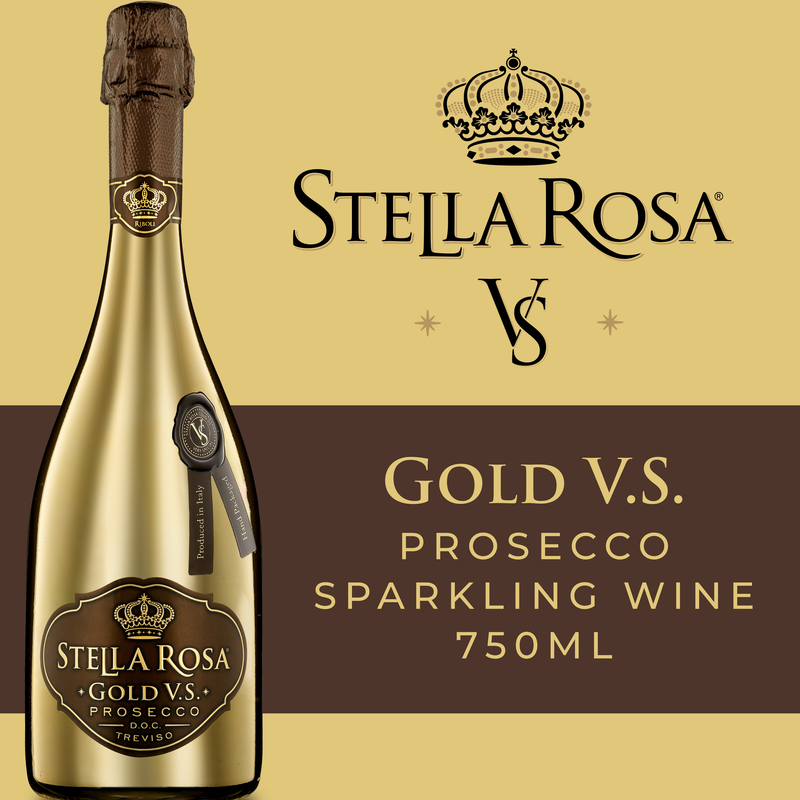Stella Rosa Imperial Prosecco Gold 750ml - Stella Rosa – BevMo!