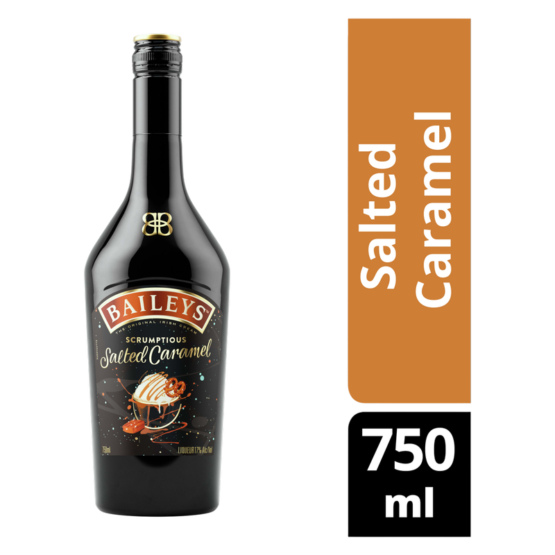 Baileys Salted Caramel Irish Cream Liqueur 750 mL (34 Proof)
