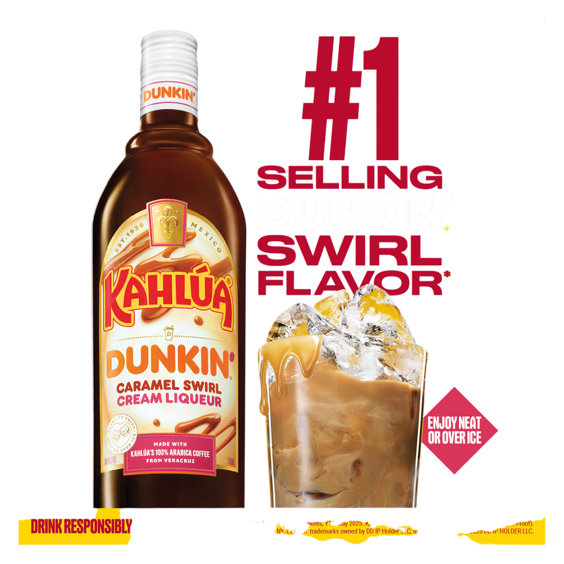 Kahlua Dunkin Caramel Swirl 750ml