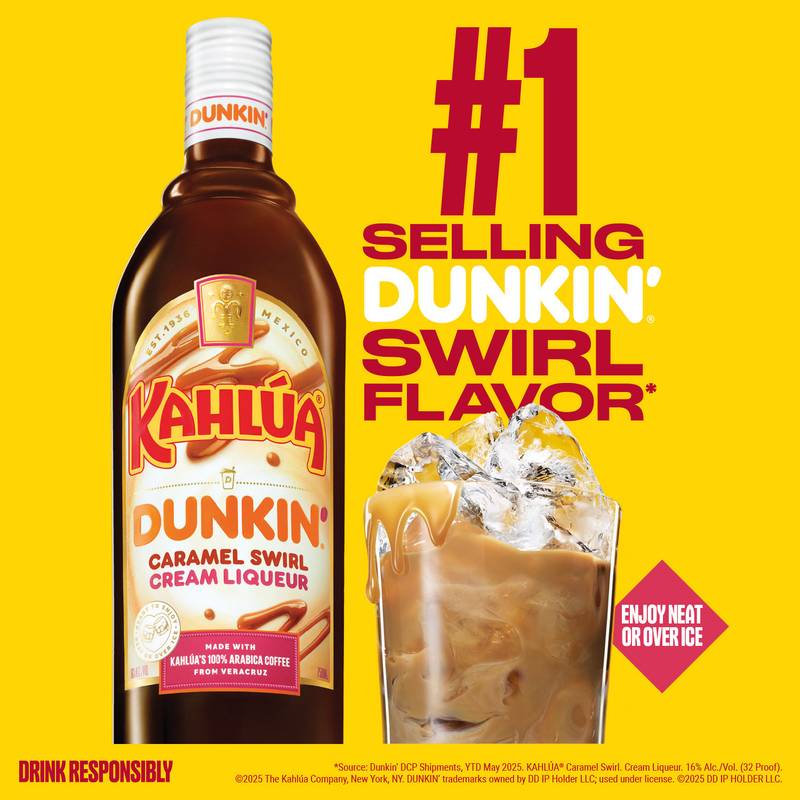 Kahlua Dunkin Caramel Swirl 750ml