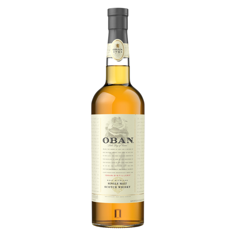 Oban 14 Year Old Single Malt Scotch Whisky, 750 mL (86 Proof)