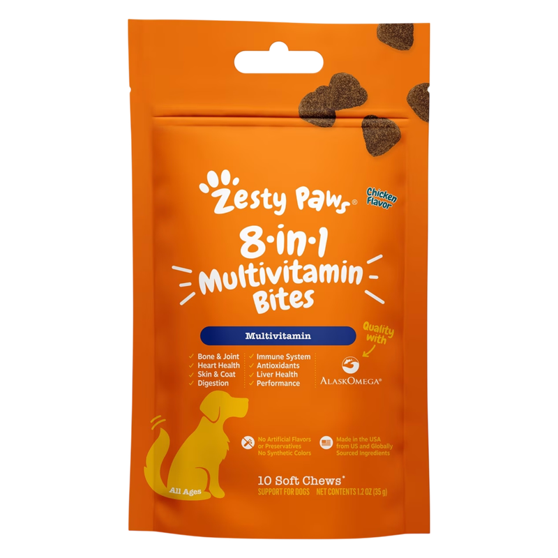 Zesty Paws Multivitamin Bites for Dogs 60ct