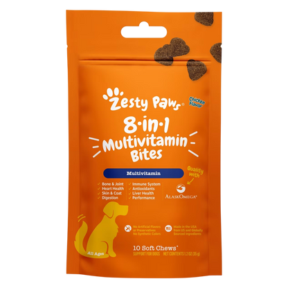 Zesty Paws Multivitamin Bites for Dogs 60ct
