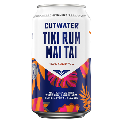 Cutwater Tiki Rum Mai Tai Single 12oz Can 12.5% ABV