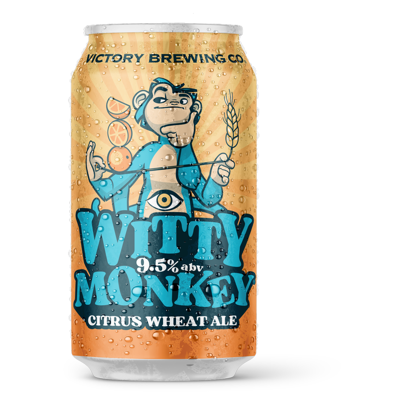 Victory Witty Monkey 6pk 12oz Cans 9.5% ABV - Victory Brewing – BevMo!