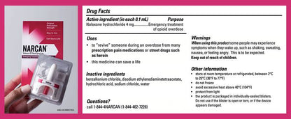NARCAN Naloxone HCI Nasal Spray, 4mg
