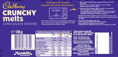 Cadbury Melts Cookies, 5.5 oz