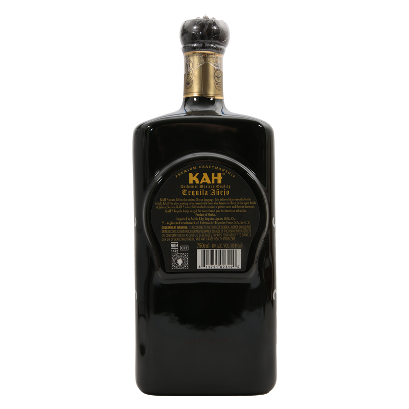 Kah Ceramic Anejo Tequila 750ml - Kah – BevMo! Kah Ceramic Anejo Tequila 750ml - Kah – BevMo!