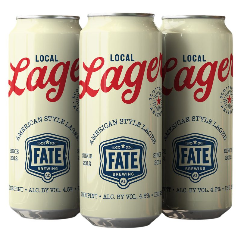 Fate Local Brewing Local Lager 4pk 16oz Can
