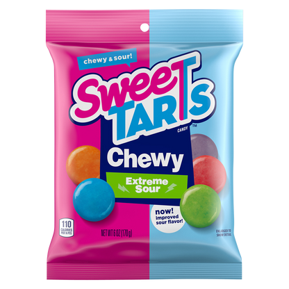 SweeTARTS Extreme Sour Chewy Candy 6oz