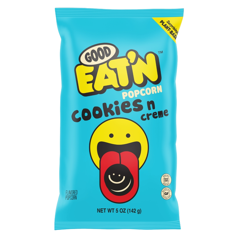 Good Eat'n Cookies N' Creme Popcorn 6oz Bag