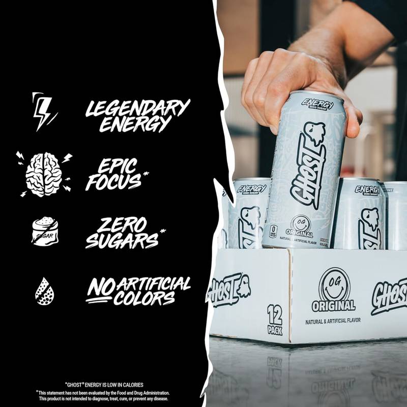 GHOST Energy Zero Sugar OG 16oz Can