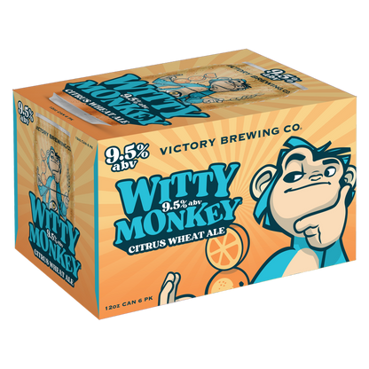 Victory Witty Monkey 6pk 12oz Cans 9.5% ABV