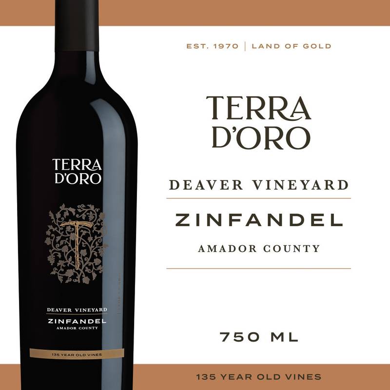 Terra d'Oro Zinfandel Deaver Ranch 750ml - Terra D'Oro – BevMo!