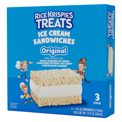 Rice Krispies Treats Original Ice Cream Sandwiches 3ct
