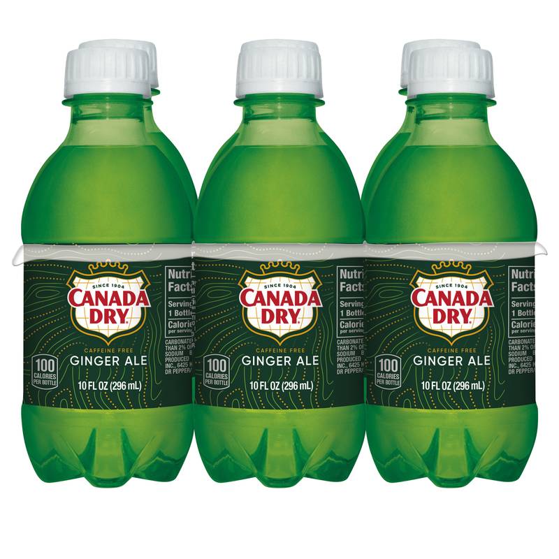 Canada Dry Ginger Ale 6pk 10oz Btl