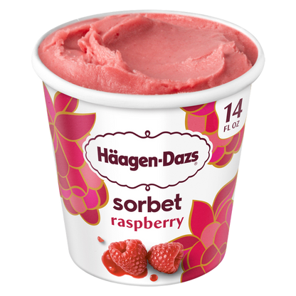 Haagen-Dazs Dairy Free Raspberry Sorbet 14oz