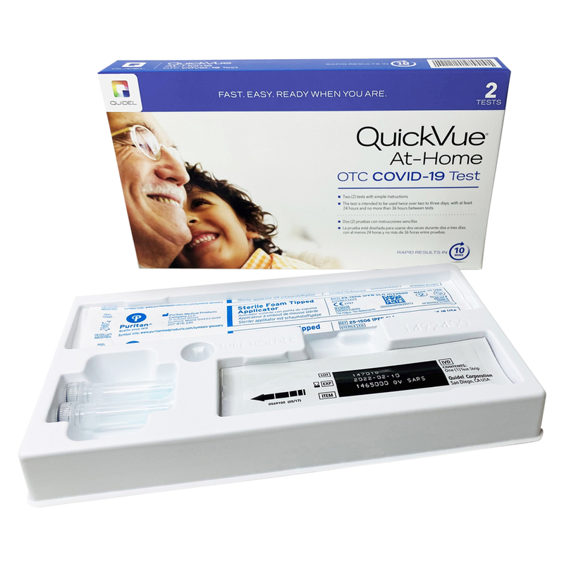 Quidel QuickVue At-Home OTC Covid-19 Test 2ct