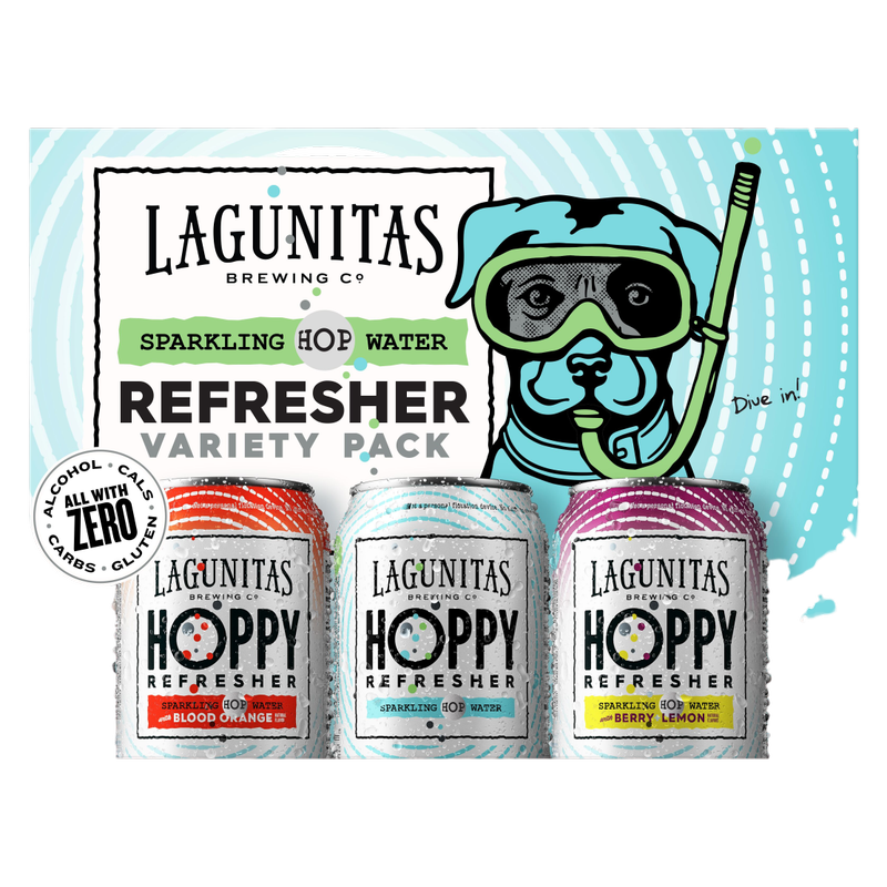 Lagunitas Hoppy Refresher Variety Pack, 12 Pack, 12 fl. oz. Cans