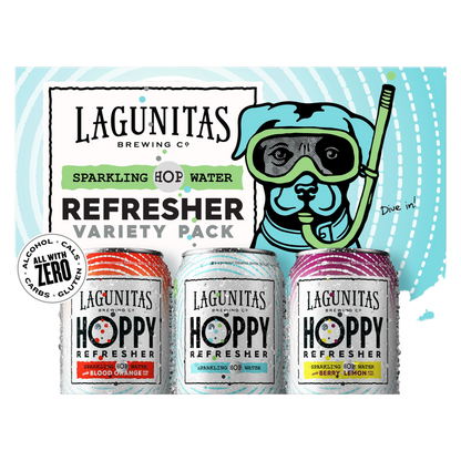 Lagunitas Hoppy Refresher Variety Pack, 12 Pack, 12 fl. oz. Cans