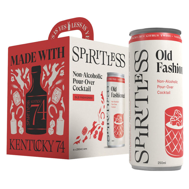 Spiritless Old Fash 4Pk 250Ml